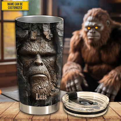 Grump in the Woods – Personalized Funny Bigfoot Tumbler
