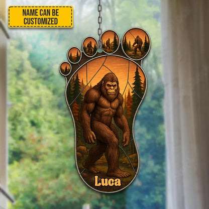 Bigfoot Footprint – Personalized Bigfoot Acrylic Window