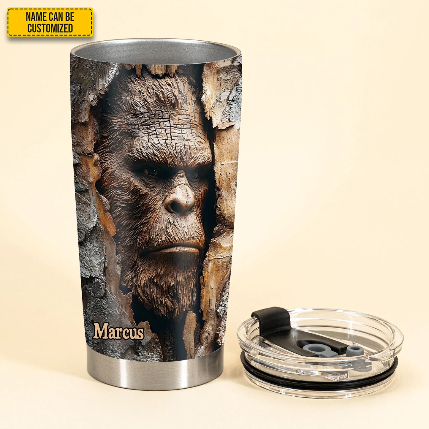 Forest Giant – Personalized Bigfoot Tumbler
