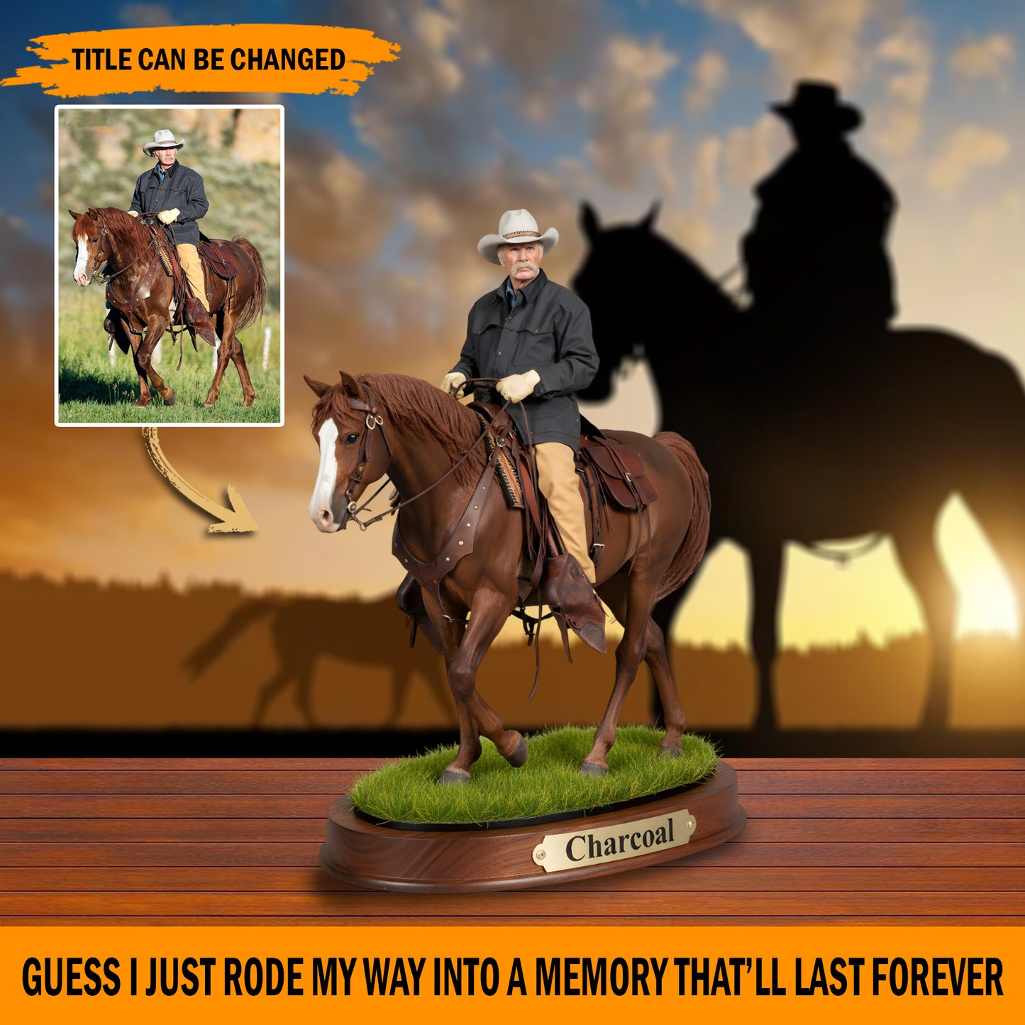 Trophy Ride – Personalized Photo Acrylic Plaque