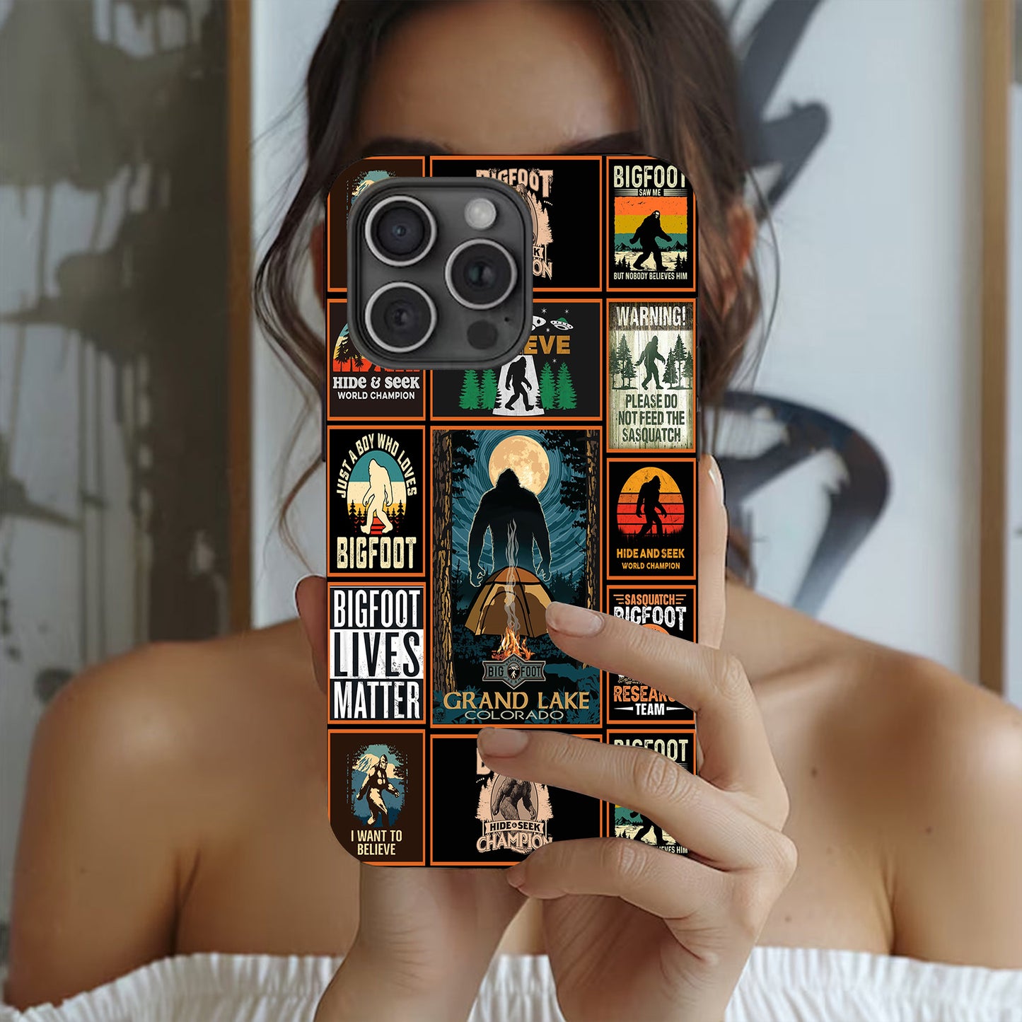The Bigfoot Vintage Collection Phone Case