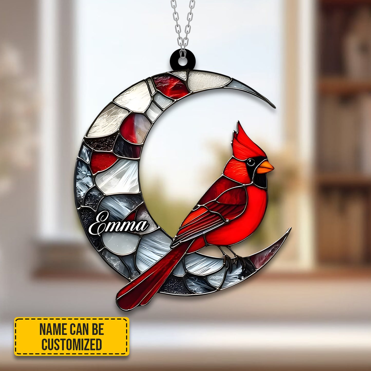Cardinal Acrylic Window Hangings - Decor Home