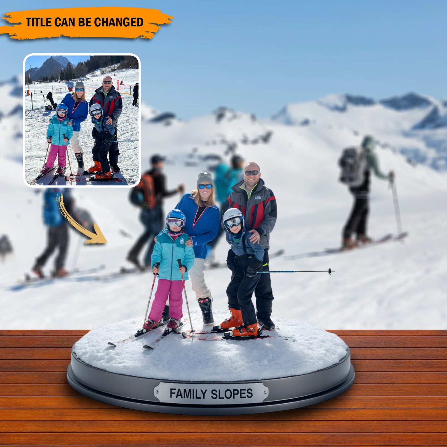 Peak Moments – Personalized Photo Acrylic Plaque