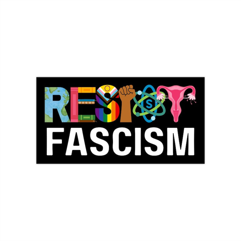 Resist Fascism Sticker
