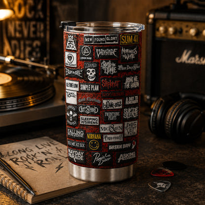 Rock Lovers - Classic Rock Legends Tumbler Version 3