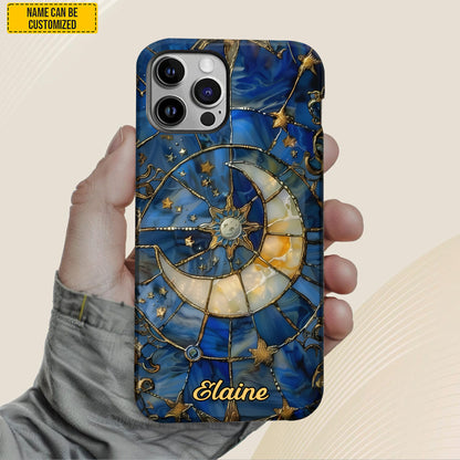 Personalized Moon & Stars Phone Case