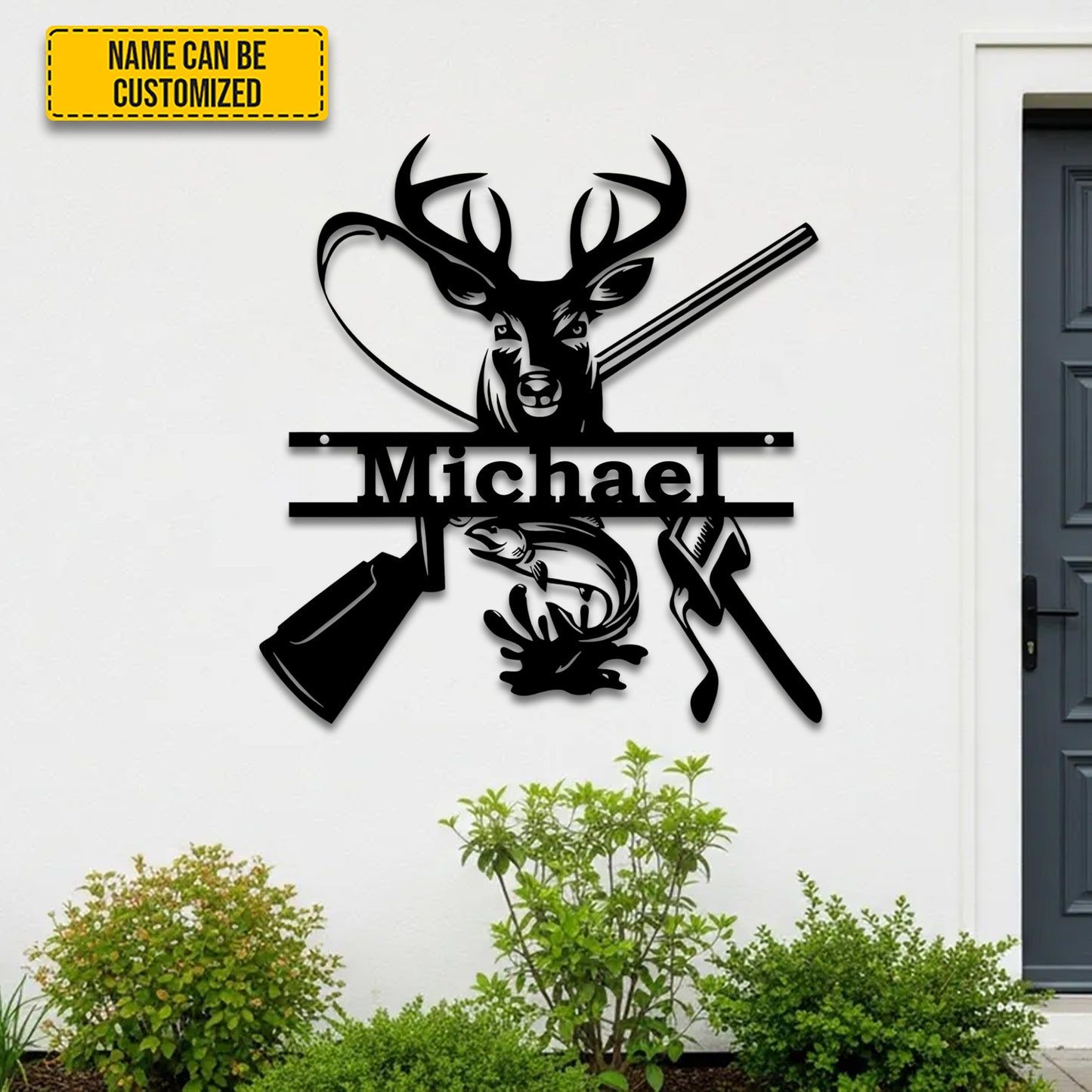 Personalized Outdoor Metal Sign