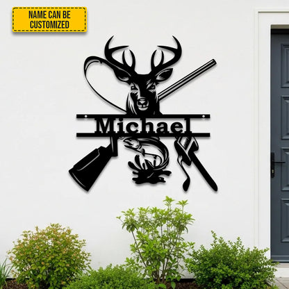 Personalized Outdoor Metal Sign