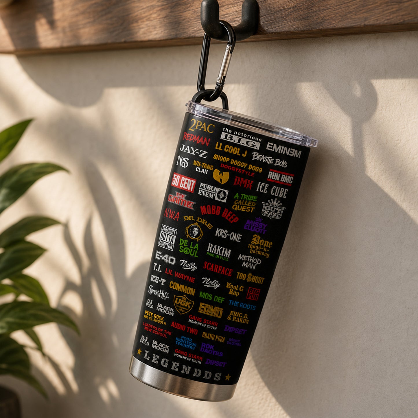 Rap Lovers - Classic Rap Legends Tumbler Version 1