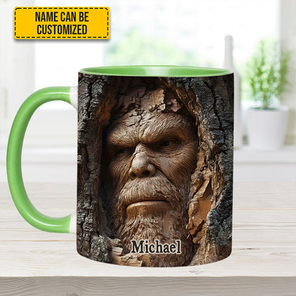 Forest Guardian – Personalized Bigfoot Accent Mug