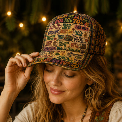 Groovy Dictionary - Personalized Hippie Classic Cap