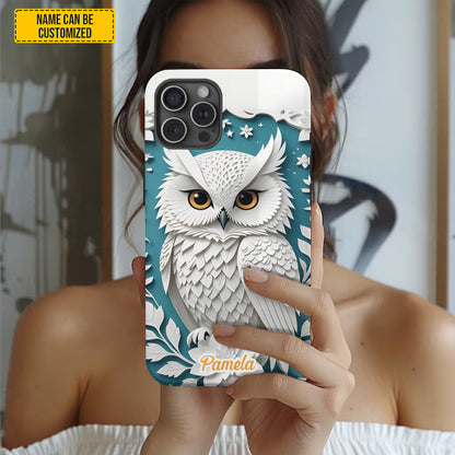 Personalized Cute Owl Phone Case