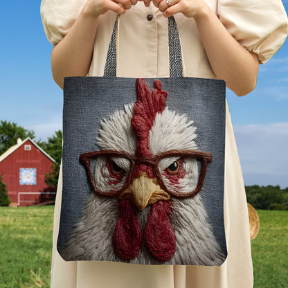 Funny Chicken Tote Bag