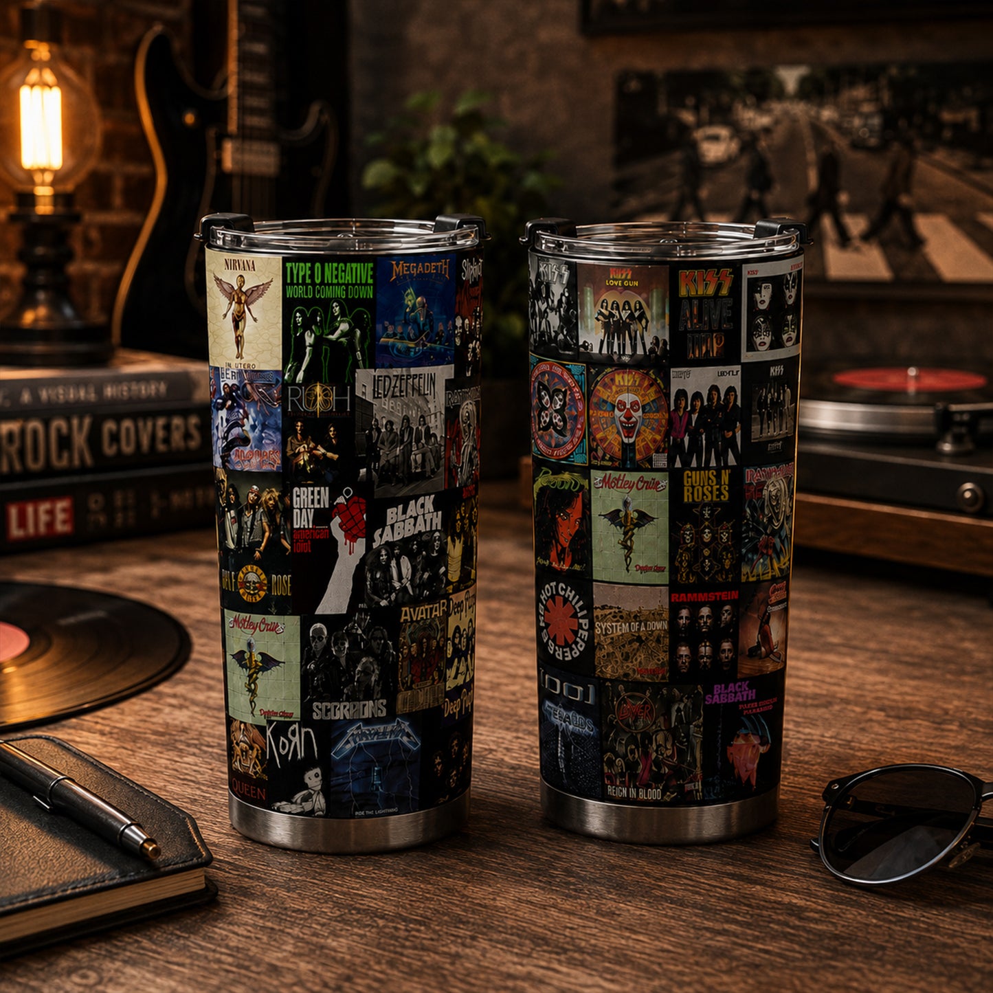 Rock Lovers - Classic Rock Legends Tumbler Version 13
