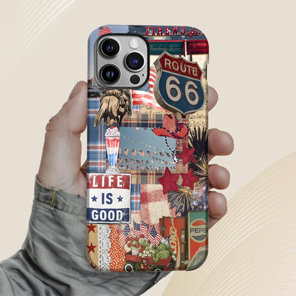 Life Is Good - Western Cowboy Phone Case