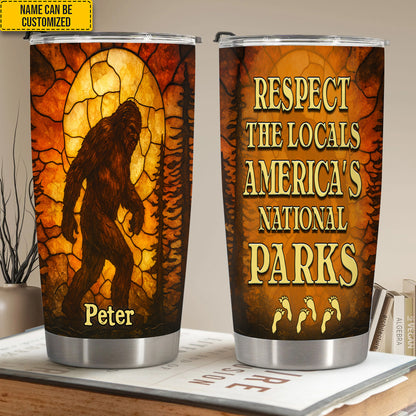 Fall Legend - Personalized Bigfoot Tumbler