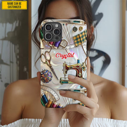 Personalized Sewing Lover Phone Case