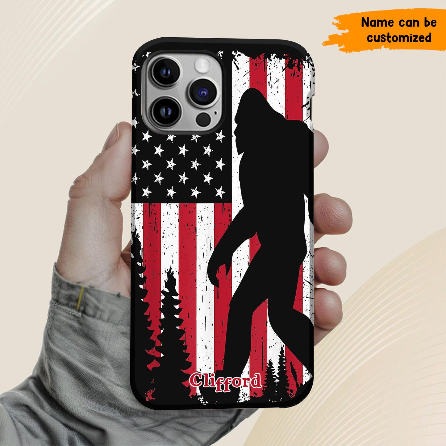 Personalized American Bigfoot Phone Case