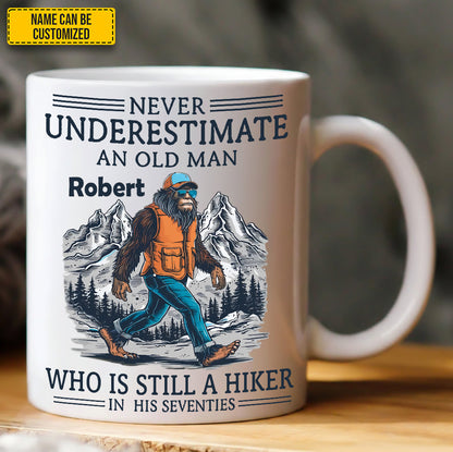 Backwoods Legend – Personalized Sasquatch White Mug