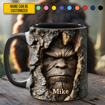 Legendary Bigfoot – Personalized Funny Accent Mug