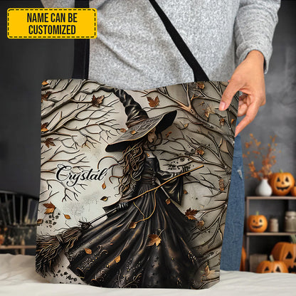 Beautiful Witch - Personalized Witch Tote Bag
