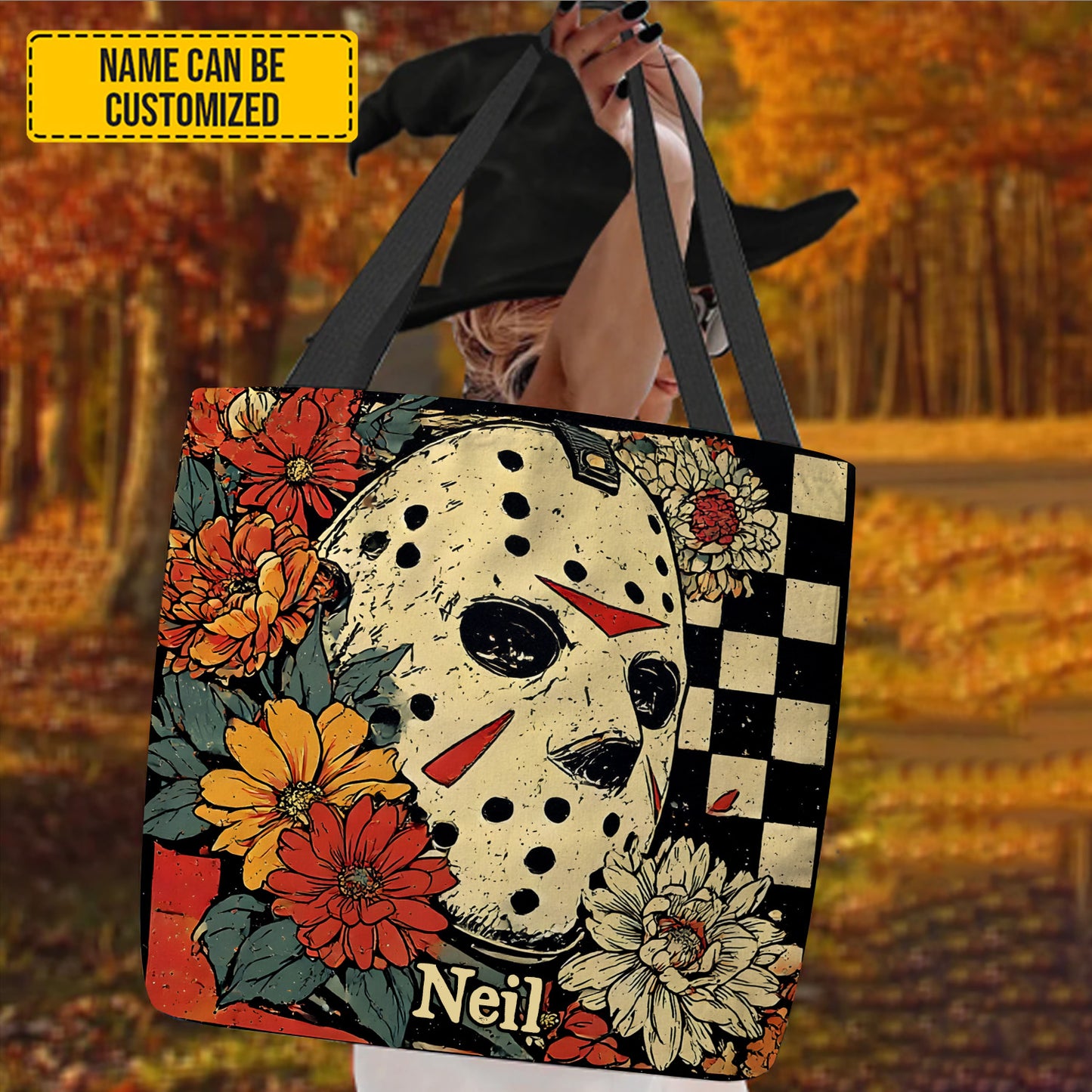 Halloween Tote Bag - Personalized Tote Bag