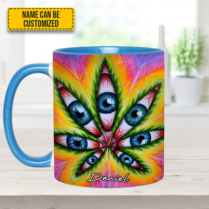 Vision Leaf – Personalized Psychedelic Accent Mug