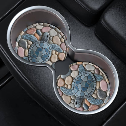 Sea Turtles Mini Decorative Car Coaster
