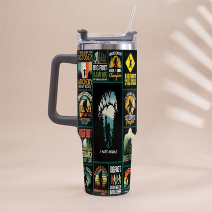 The Funny Bigfoot Collection Tumbler 40oz