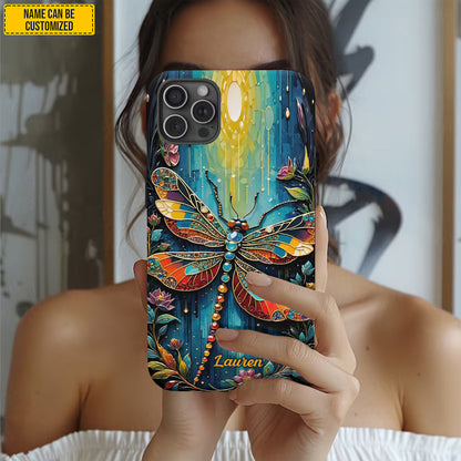 Personalized Dragonfly Phone Case