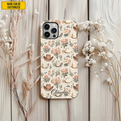 Western Cowgirl Phone Case - Personalized Phone Case