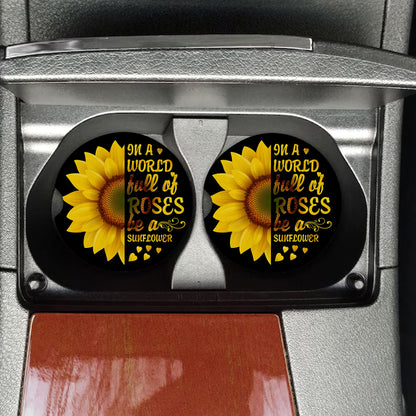 Sunflower Car Coaster