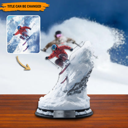 Peak Moments – Personalized Photo Acrylic Plaque