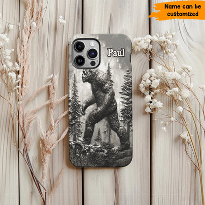 Bigfoot Legend In Trees - Personalized Legend In Trees Phone Case