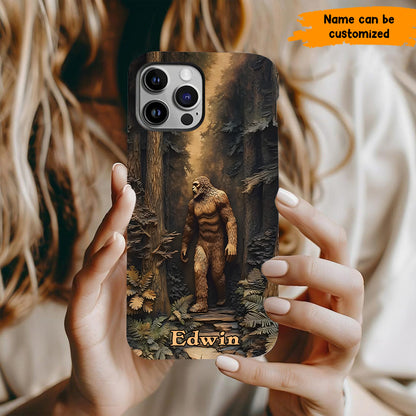 Legend in the Trees – Personalized Sasquatch Phone Case