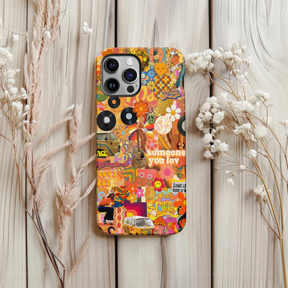 Groovy – 70s Retro Vibes Phone Case