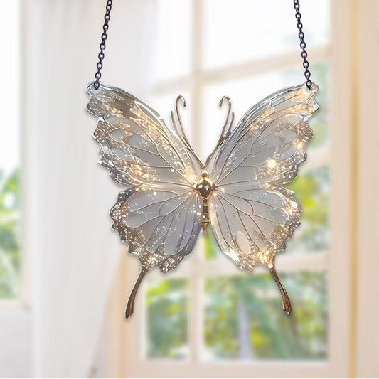 Fairy Butterfly Acrylic Window Hanging