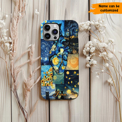 Soul in Bloom – Personalized Stary Night Phone Case