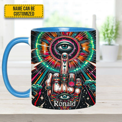 Psychedelic Rock – Personalized Accent Mug