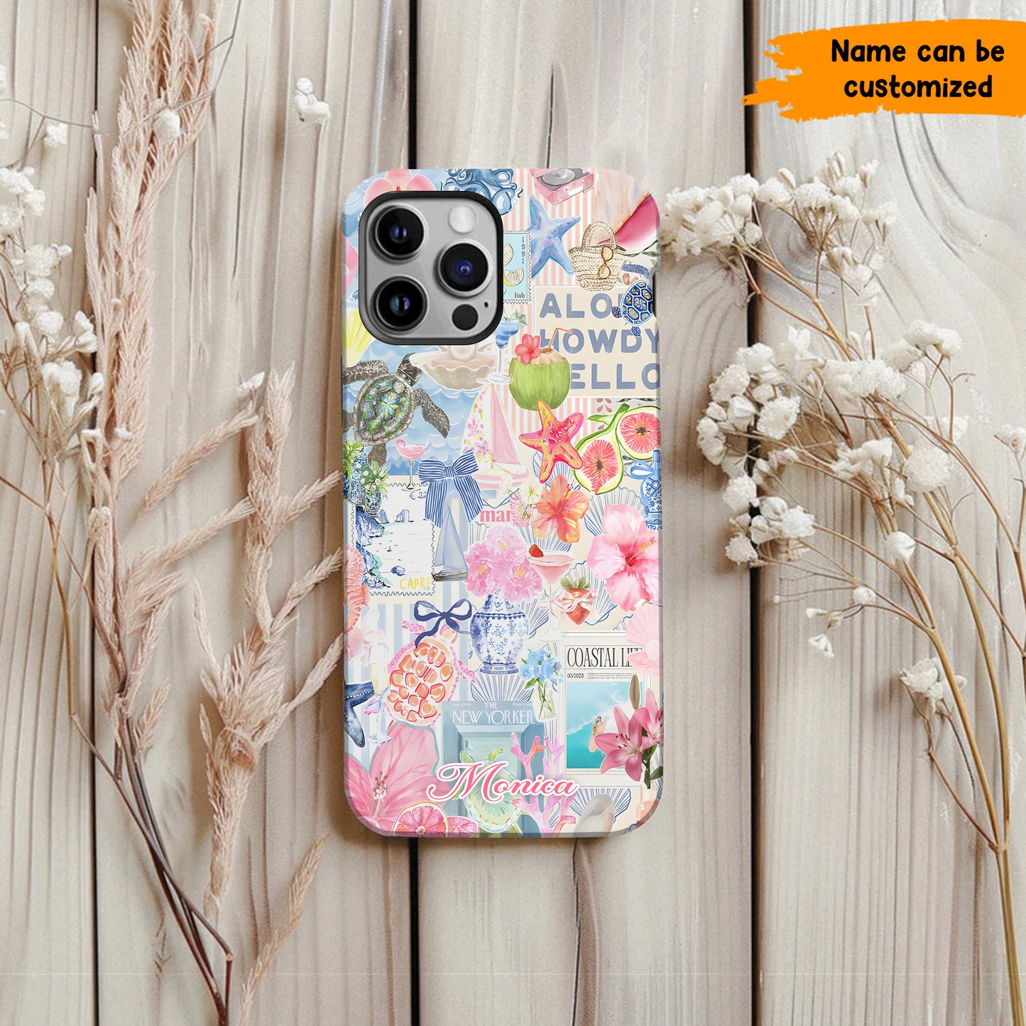 Personalized Sea Animals Ocean Phone Case