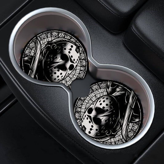 Horror Night Halloween Car Coasters