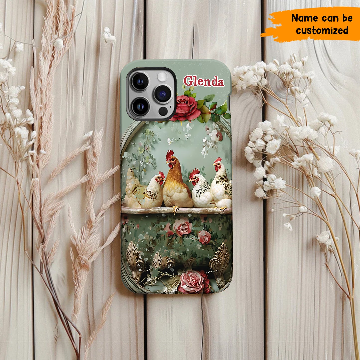 Chicken Phone Case - Personalized Phone Case
