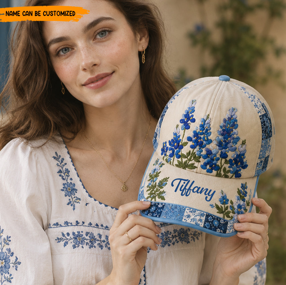 Personalized Beautiful Lavender Classic Cap