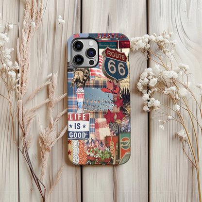 Life Is Good - Western Cowboy Phone Case