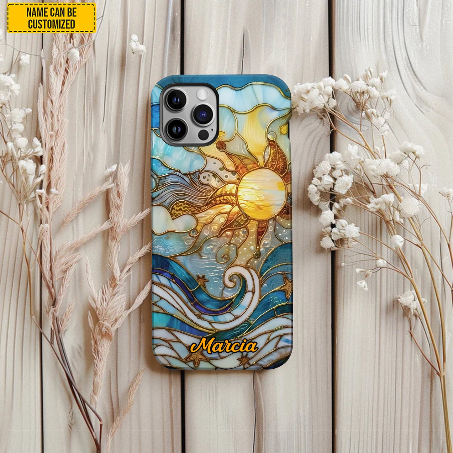 Personalized Sun & Ocean Phone Case