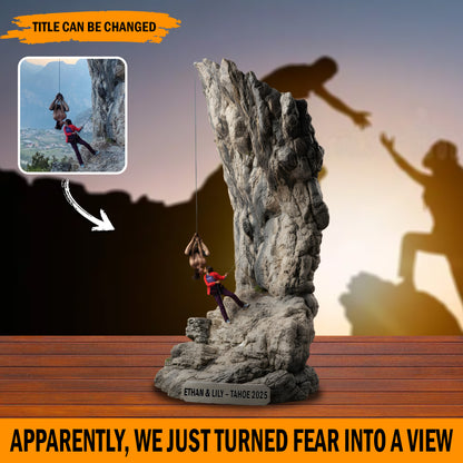 Peak Triumph – Personalized Adventure Photo Acrylic Plaque