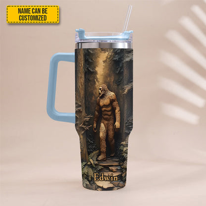 Legend in the Trees – Personalized Sasquatch Tumbler 40oz
