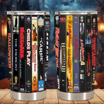 Horror Halloween Collection Tumbler 0802