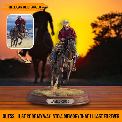 Trophy Ride – Personalized Photo Acrylic Plaque
