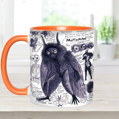 Mothman Mysteries Accent Mug